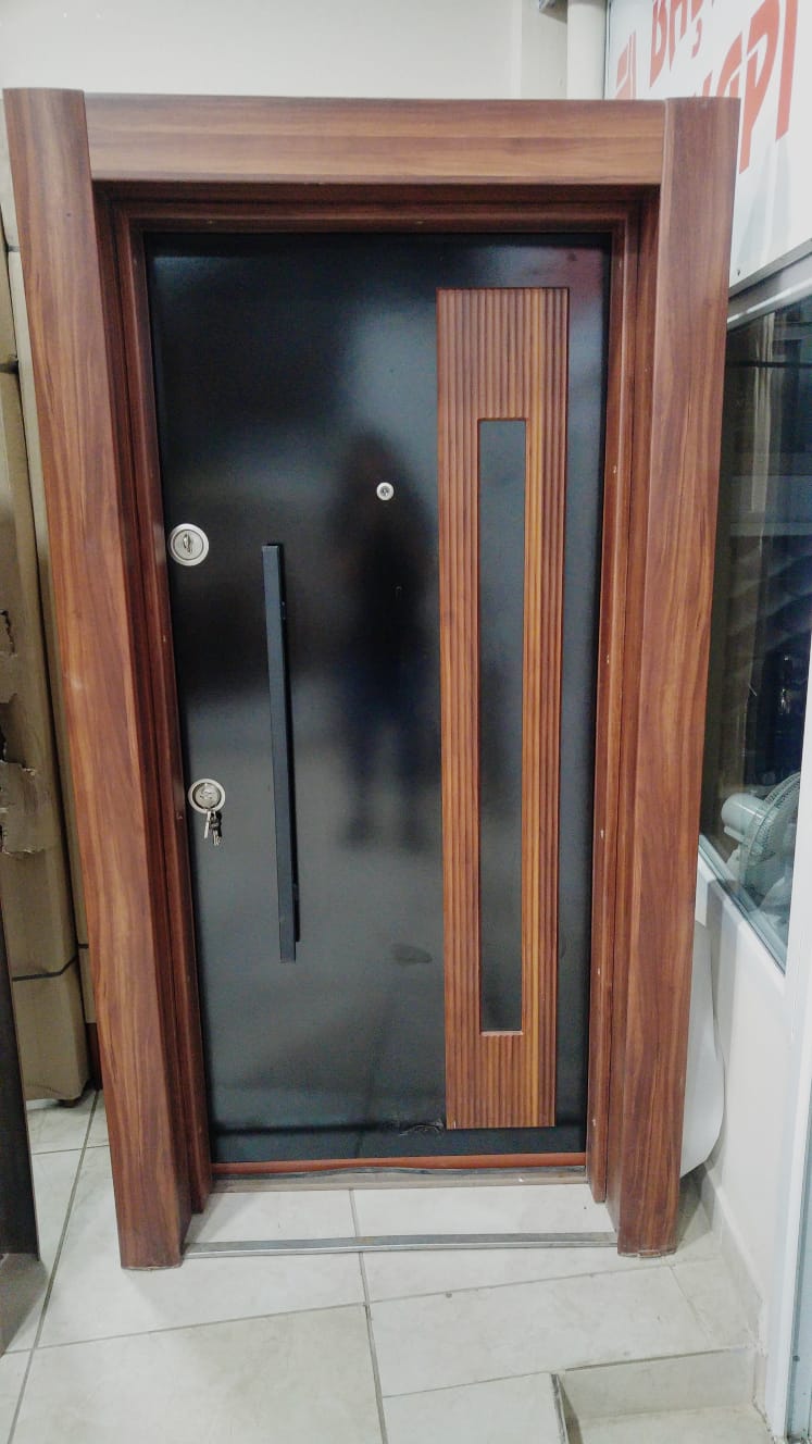 Kasa Kaplama Membran Kabartma Çelik Kapı